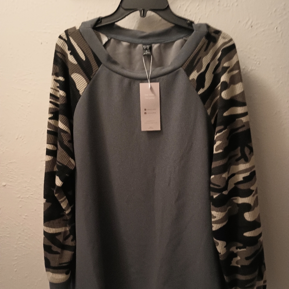 Women Camouflage Shirt